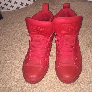 Red converse